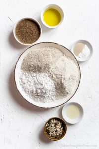ingredienti per pane senza glutine al grano saraceno farine naturali