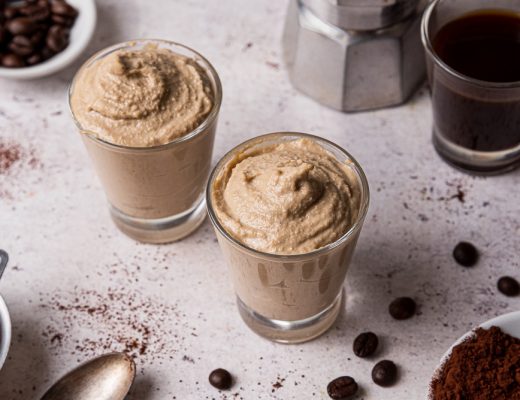 crema al caffé espresso senza panna e latte