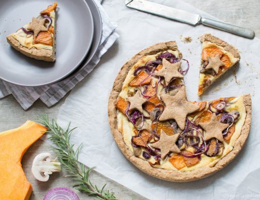 Torta salata di verdure senza glutine con farine naturali senza mix pronti