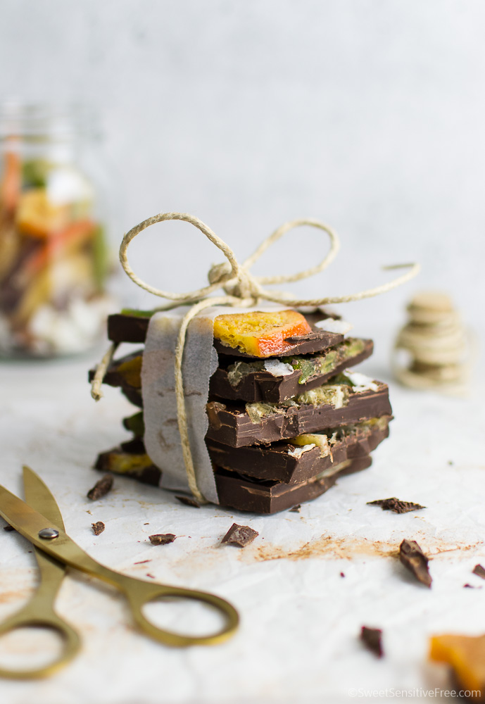 Regalo natale senza glutine regale natale vegan cioccolato